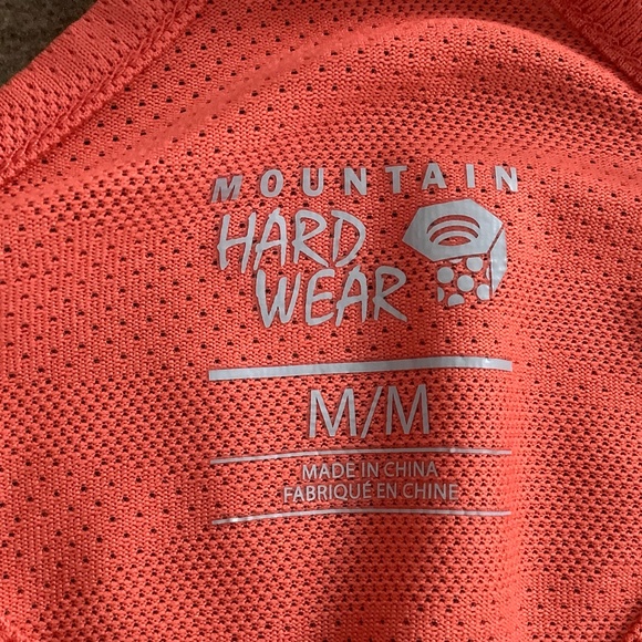 Mountain Hardware Orange activewear top w Strappy back MEDIUM - Picture 7 of 9